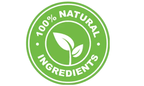 Naturally derived ingredients badge