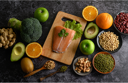 Whole plant ingredients including greens, citrus and nuts